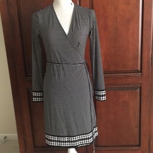 NWT Michael Kors Mix Media Midi Wrap Dress PXS